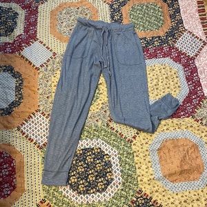 Blue gray comfy pj pants